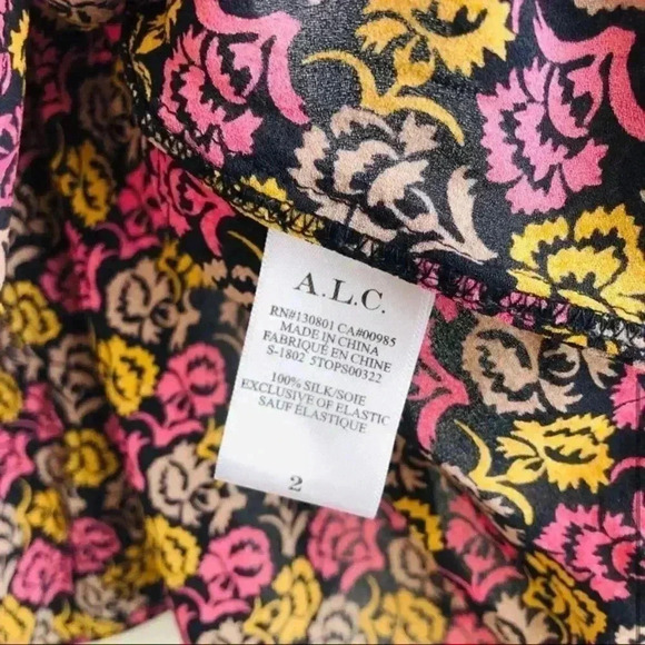 ALC AGRA TOP 100% SILK - Picture 5 of 6